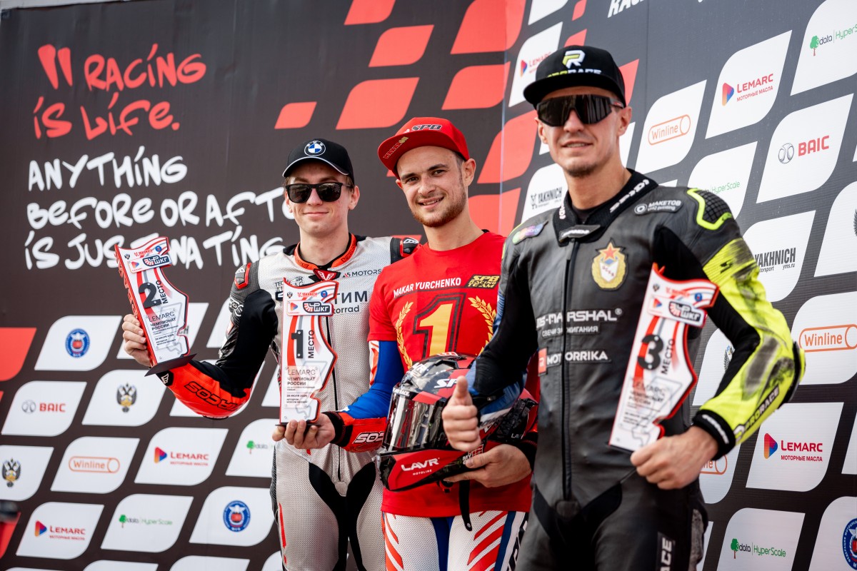 Макар Юрченко, SPB Racing Team - действующий чемпион России по Супербайку