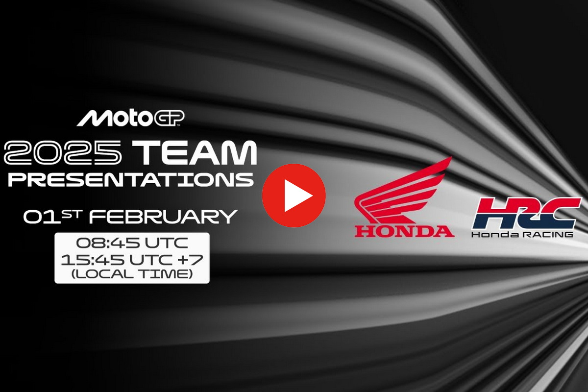 Презентация заводской команды MotoGP Team Honda HRC 2025 года