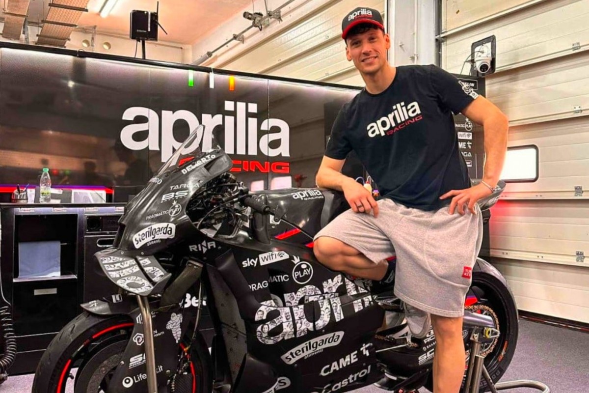 Лоренцо Савадори, тест-пилот Aprilia Racing