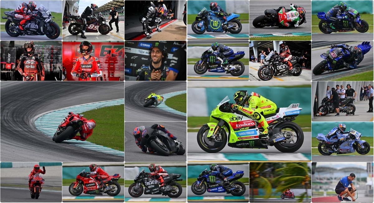 Фотографии с тестов MotoGP 2025 в Сепанге на МОТОГОНКИ.РУ