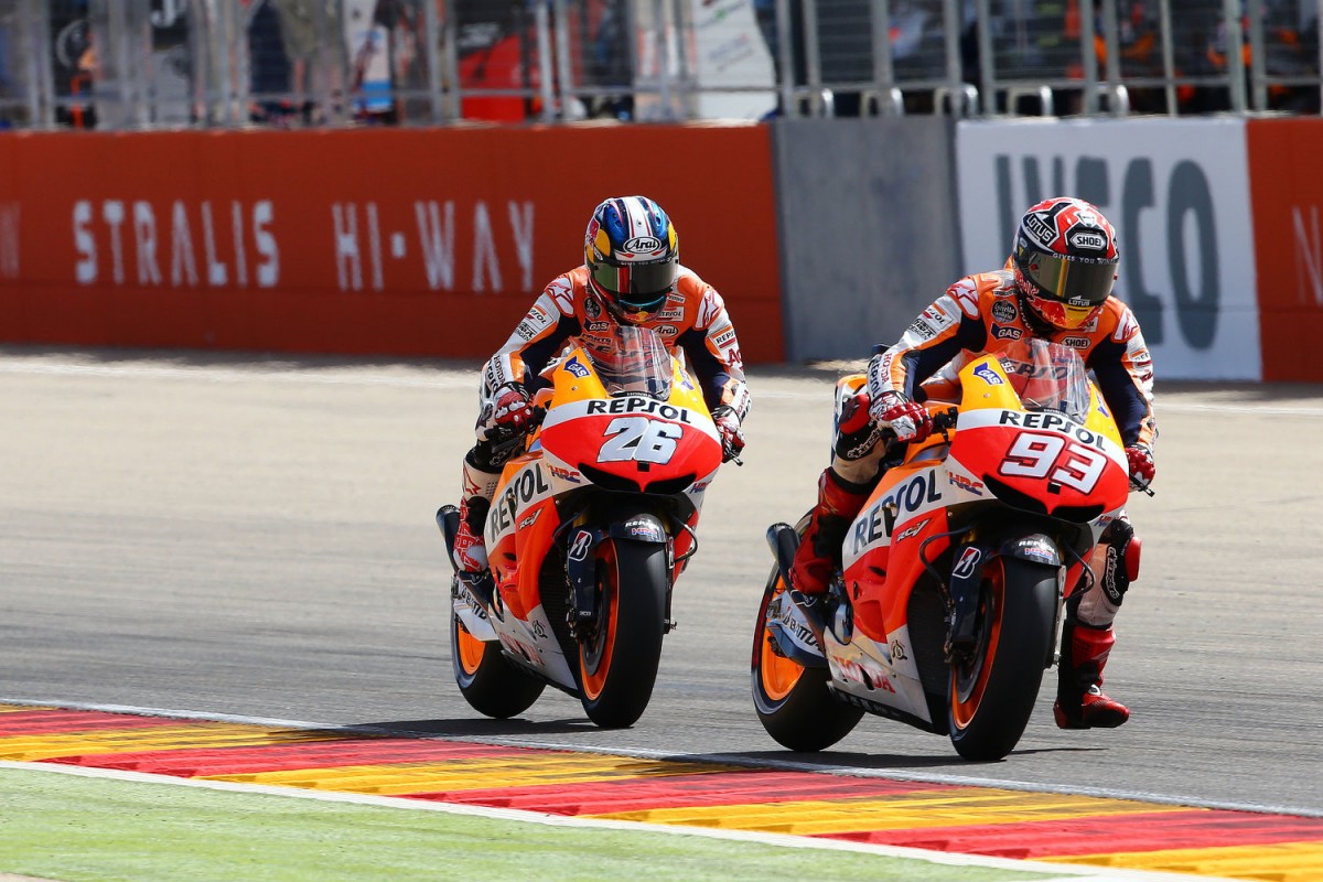 Марк Маркес окончательно взять под контроль ситуацию в Repsol Honda