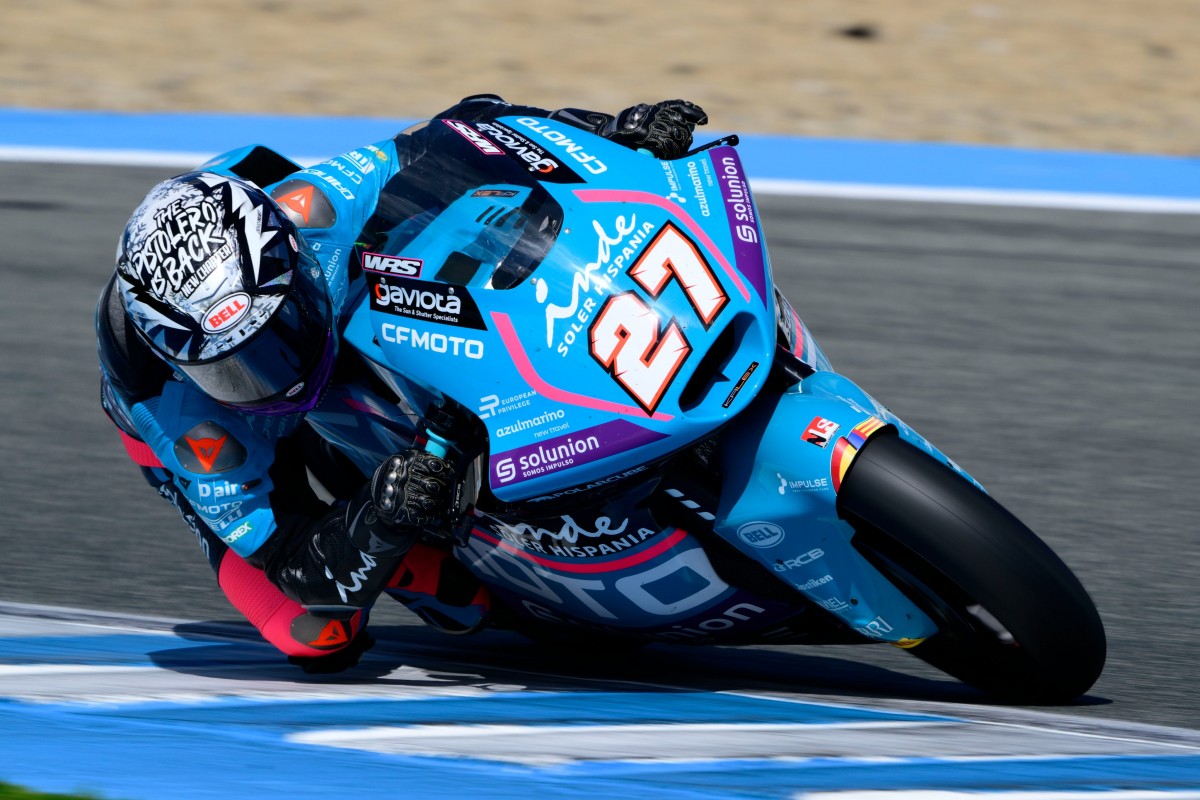 Дани Ольгадо, быстрейший новобранец Moto2