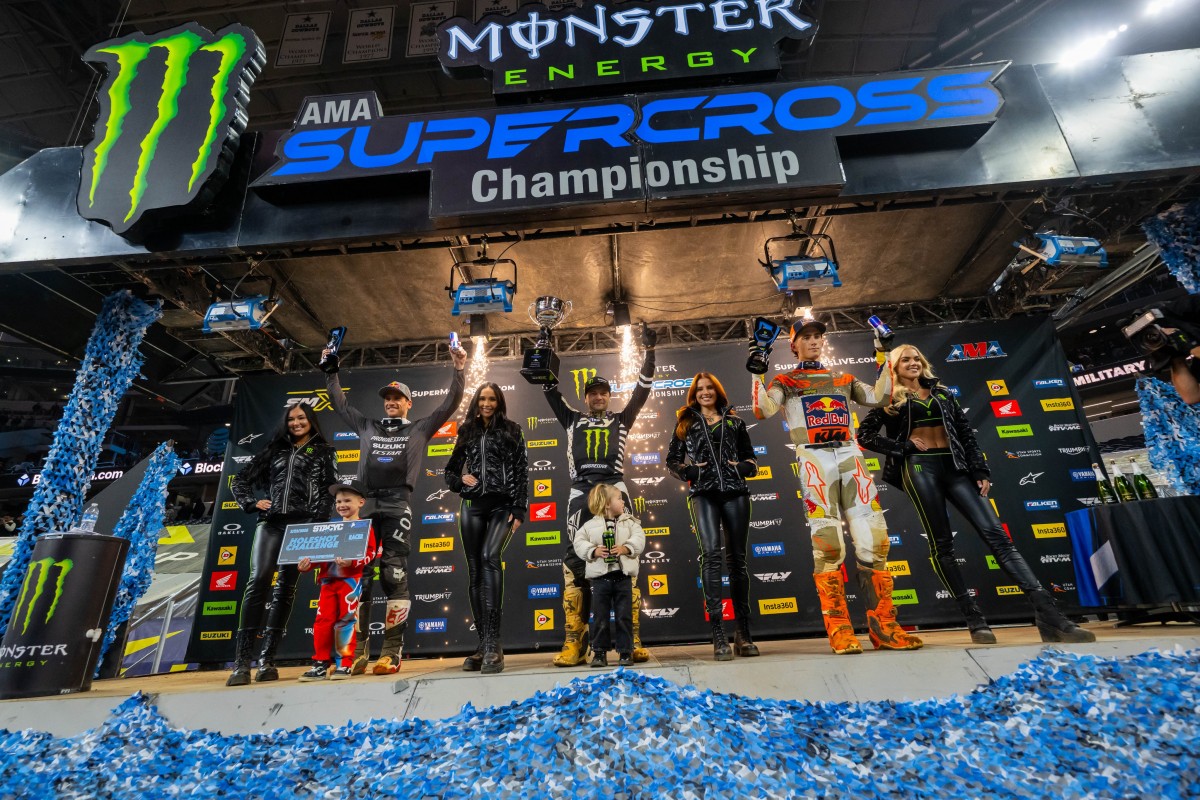 Подиум 7 этапа AMA Supercross 2025 - 450SX