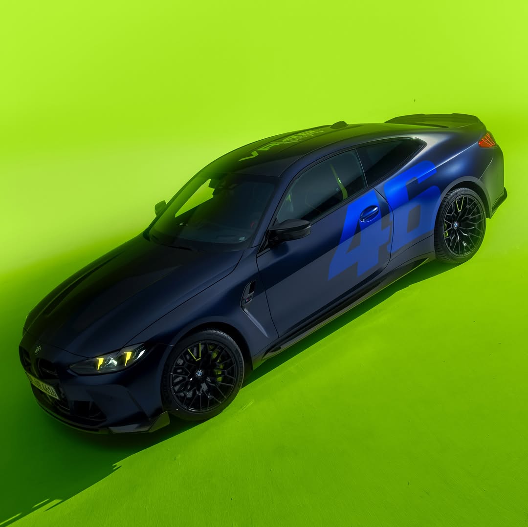 BMW M4 CS Edition VR46 в честь 46-летия Валентино Росси