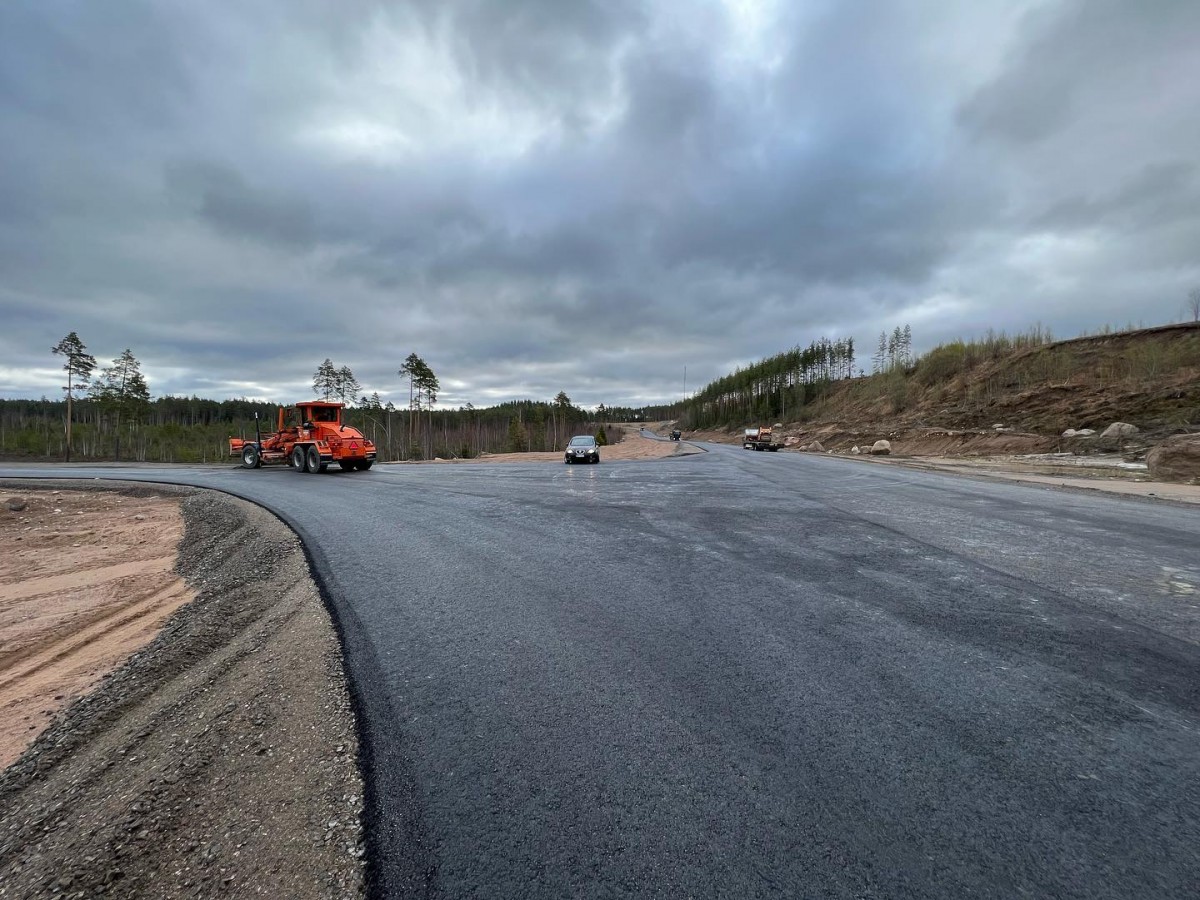 Строительство подъездных путей к Kymiring в 2023