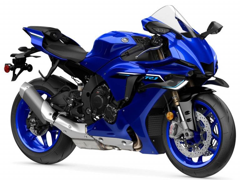 Yamaha YZF-R1 (2025) для внутрияпонского рынка с винглетами из MotoGP