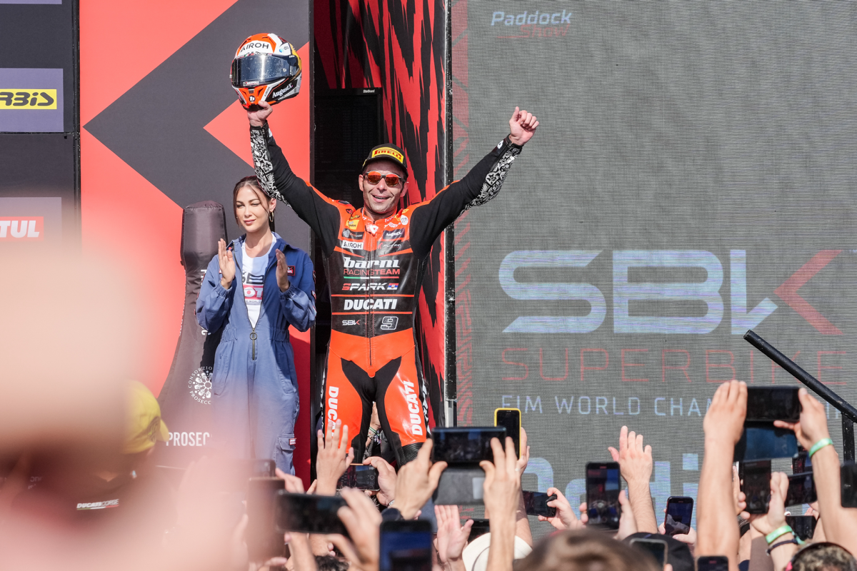 Данило Петруччи стал легендой Кремоны после трех побед за уикенд WSBK в 2024 году