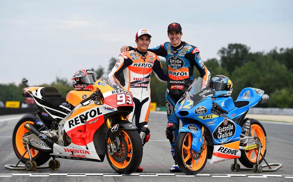 Марк Маркес и Алекс Маркесы - самая удивительная пара пилотов в истории MotoGP