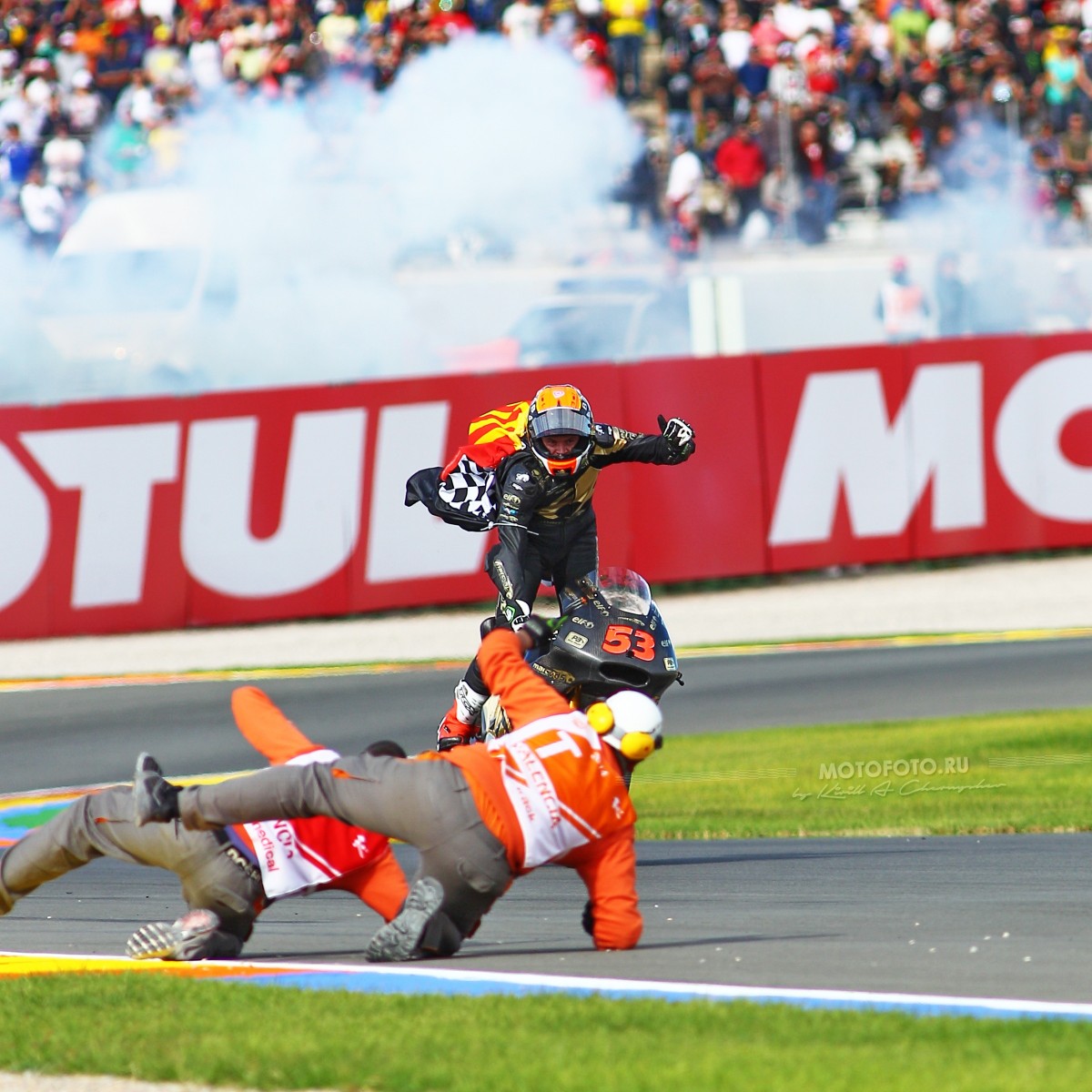 Тито Рабат - чемпион мира по Мото Гран-При Moto2, Валенсия, 2014