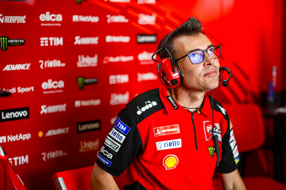 Марко Ригамонти, шеф команды Марка Маркеса, Ducati Lenovo Team