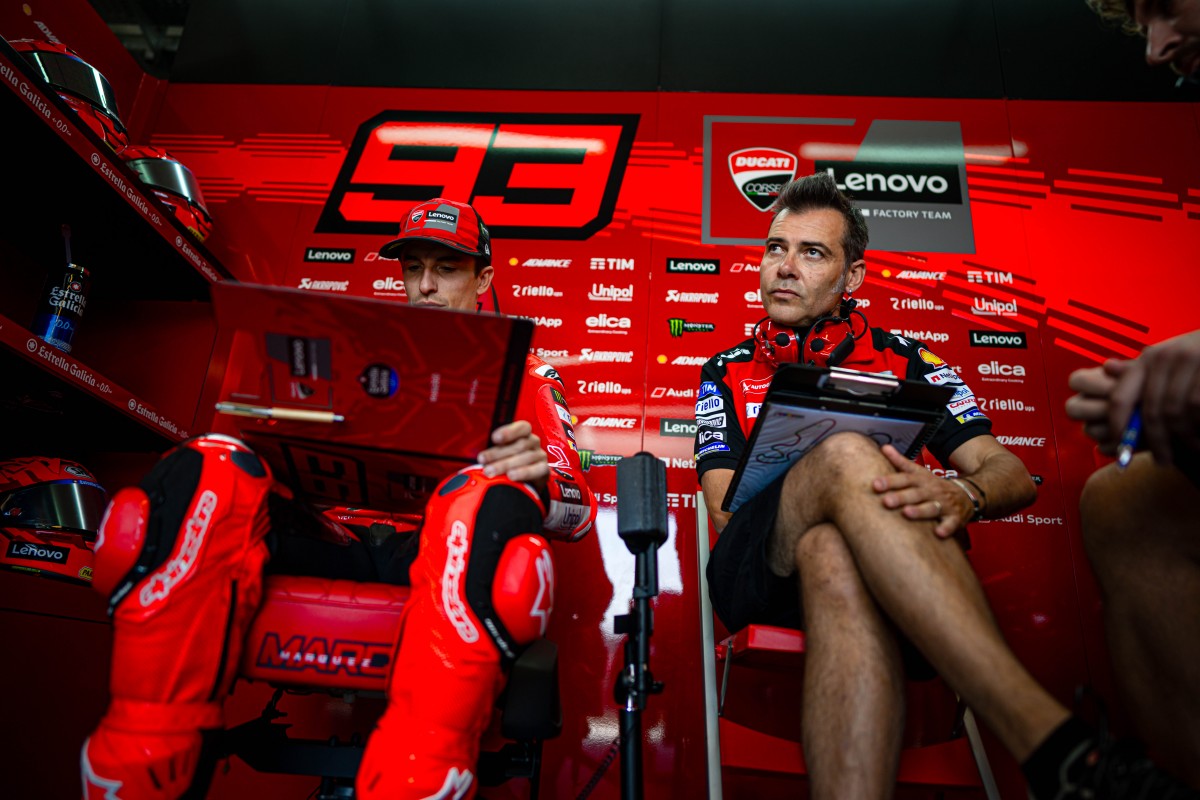 Марко Ригамонти, шеф команды Марка Маркеса, Ducati Lenovo Team