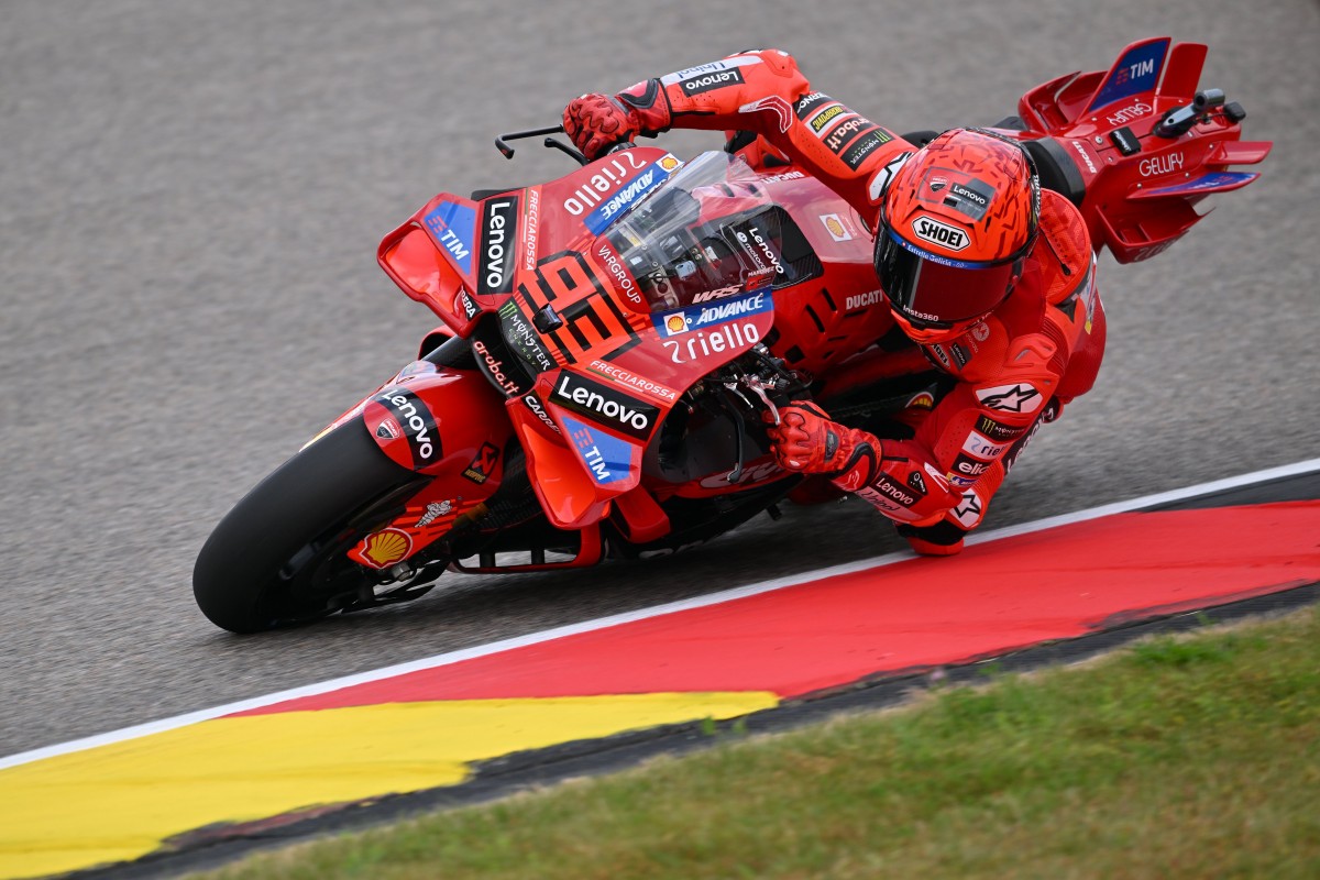 Марк Маркес, Ducati Lenovo Team на Sachsenring