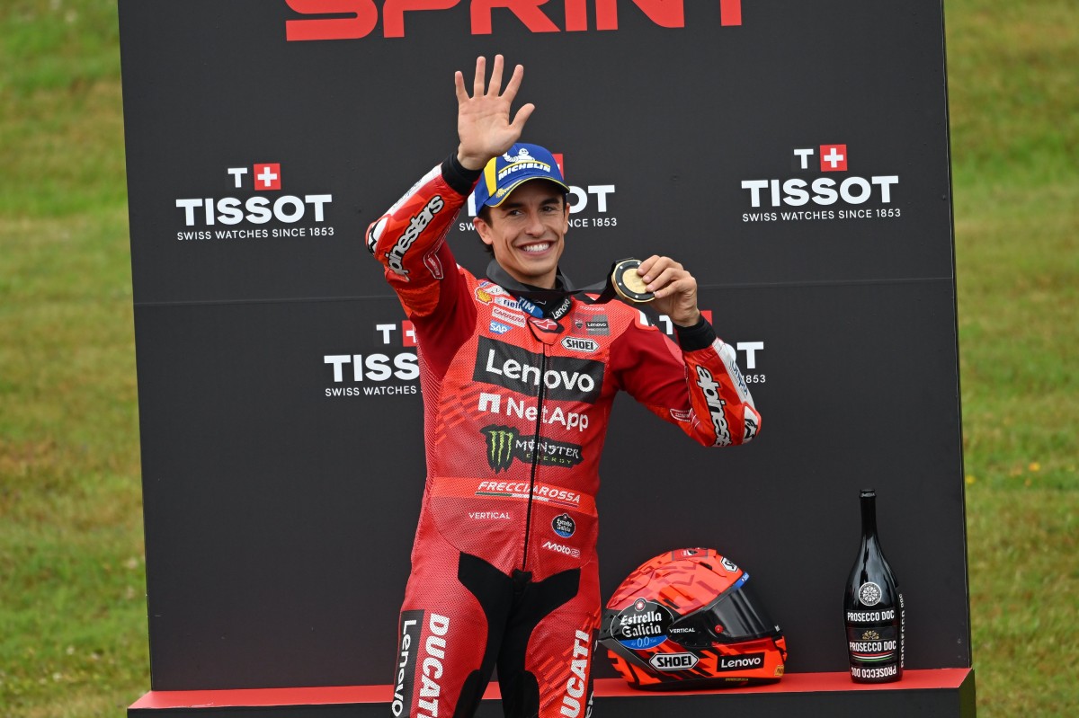 Марк Маркес выиграл 10-й спринт с начала сезона MotoGP 2025