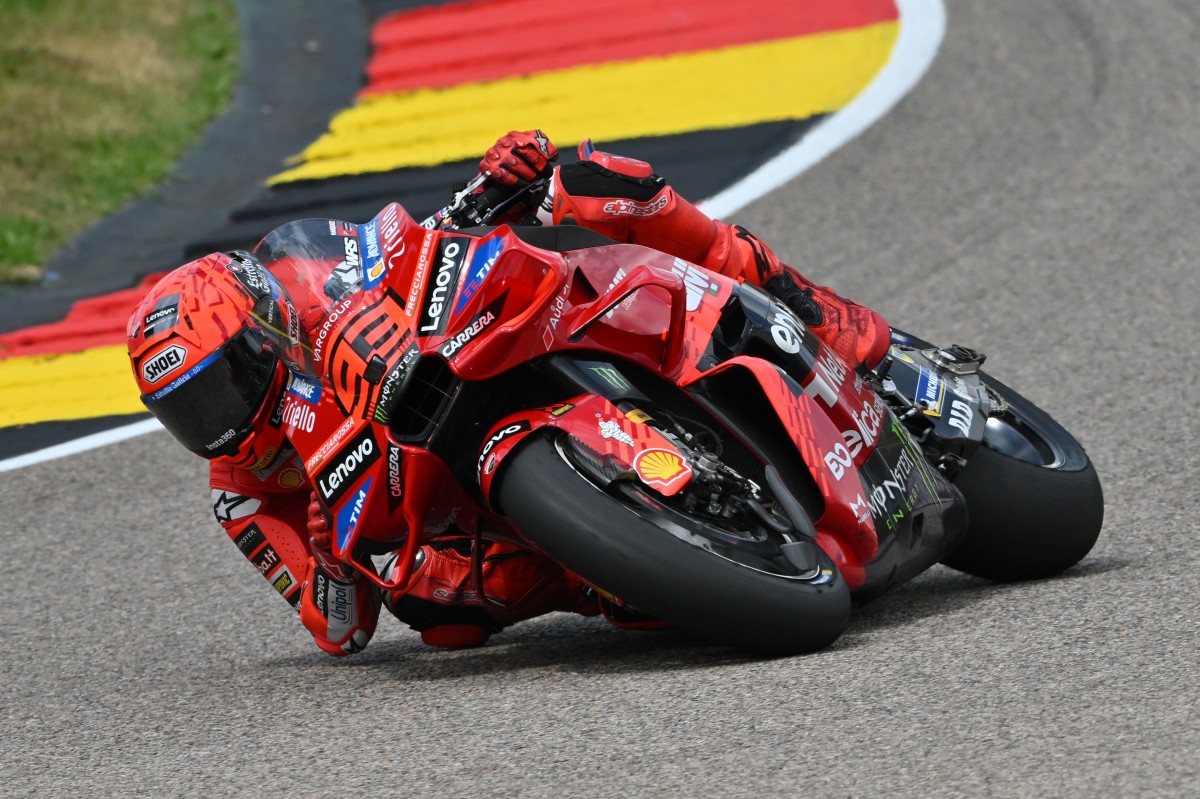 Марк Маркес, Ducati Lenovo Team на Sachsenring