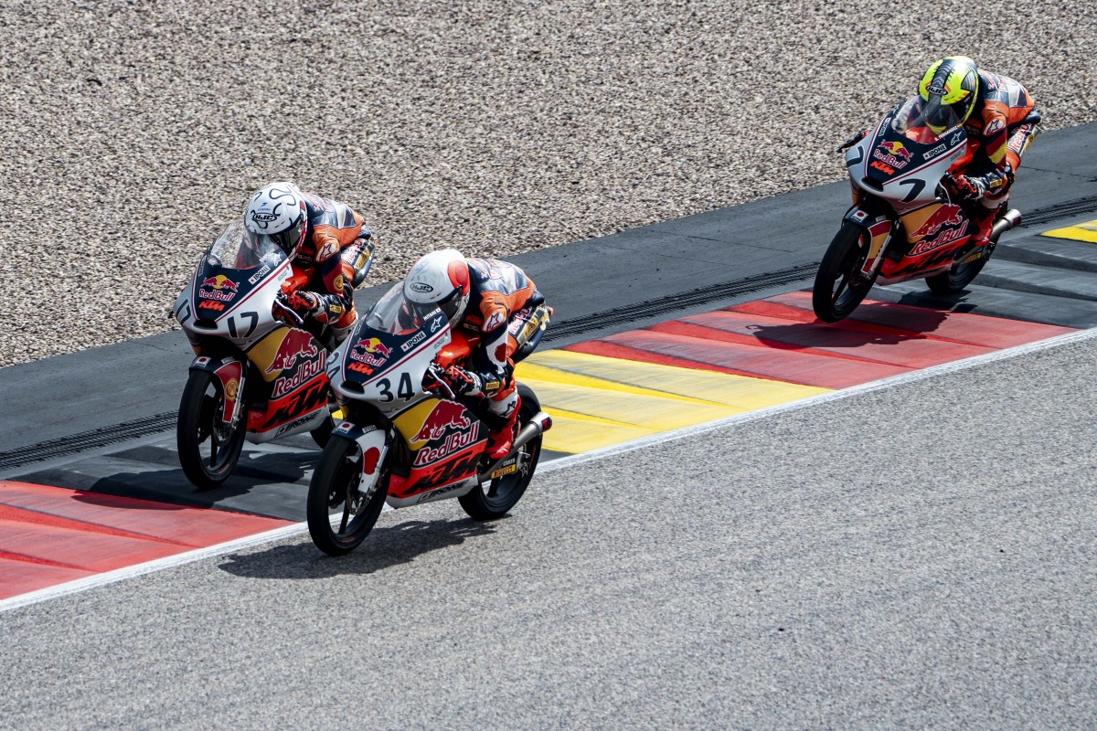 Ярослав Карпушин - борьба за лидерство с флагманом Red Bull Rookies Cup