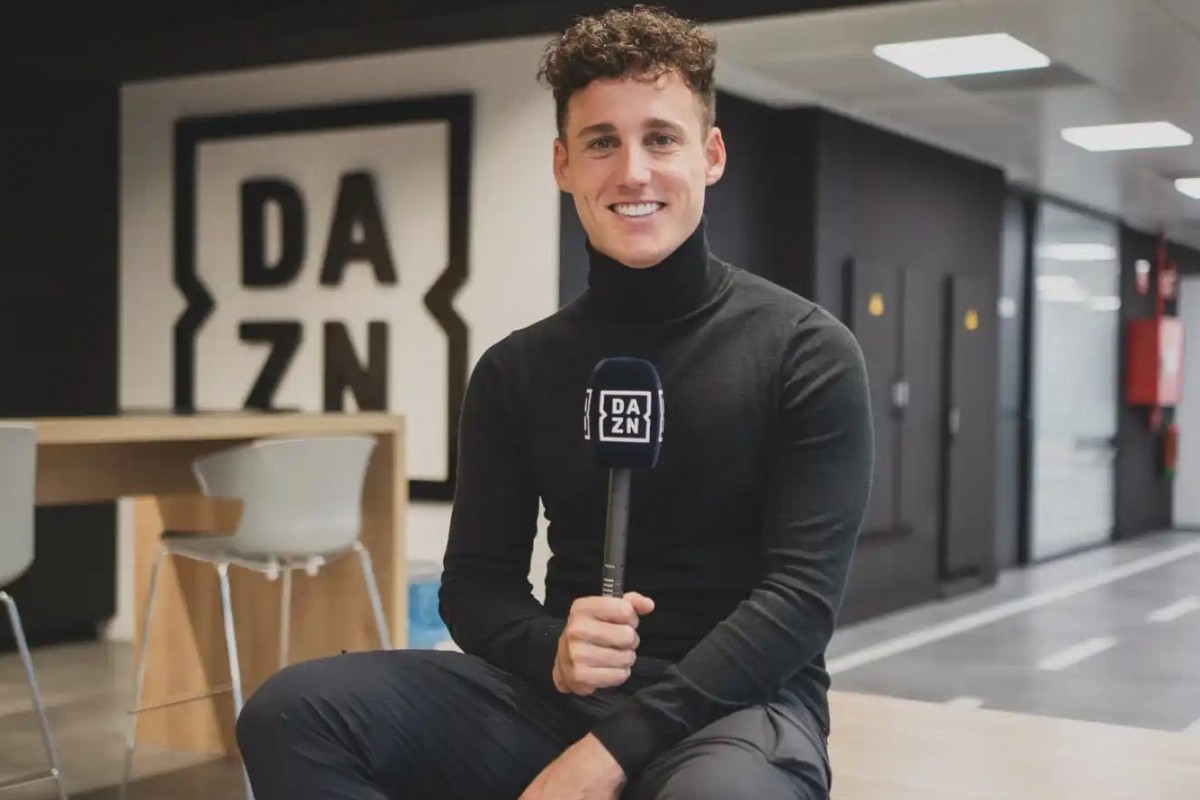 Пол Эспаргаро как комментатор DAZN