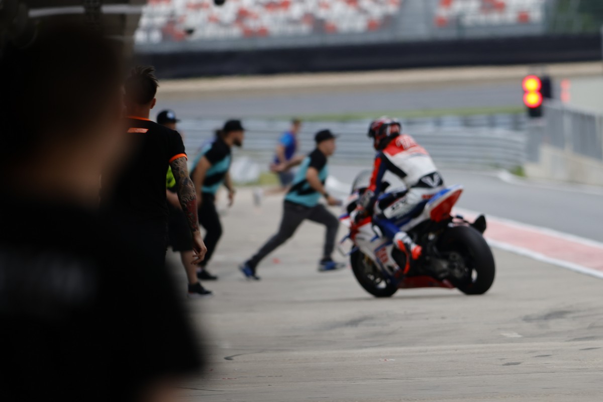 Возвращение Макара Юрченко в бокс SPB Racing Team
