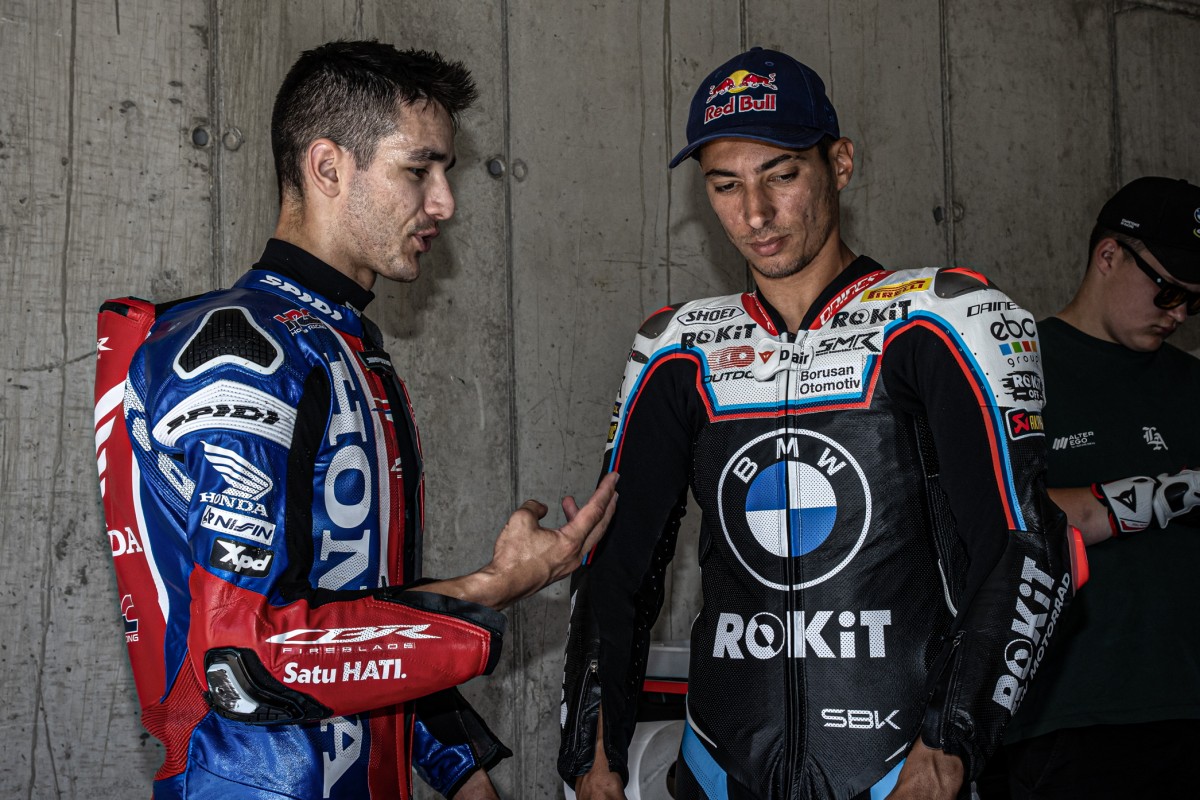 Икер Лекуона, Team Honda HRC и Топрак Разгатлиоглу на тестах Balaton Park