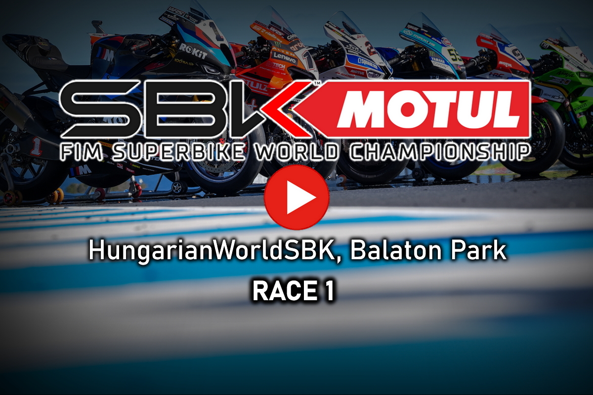 Первая гонка HungarianWorldSBK от старта до финиша
