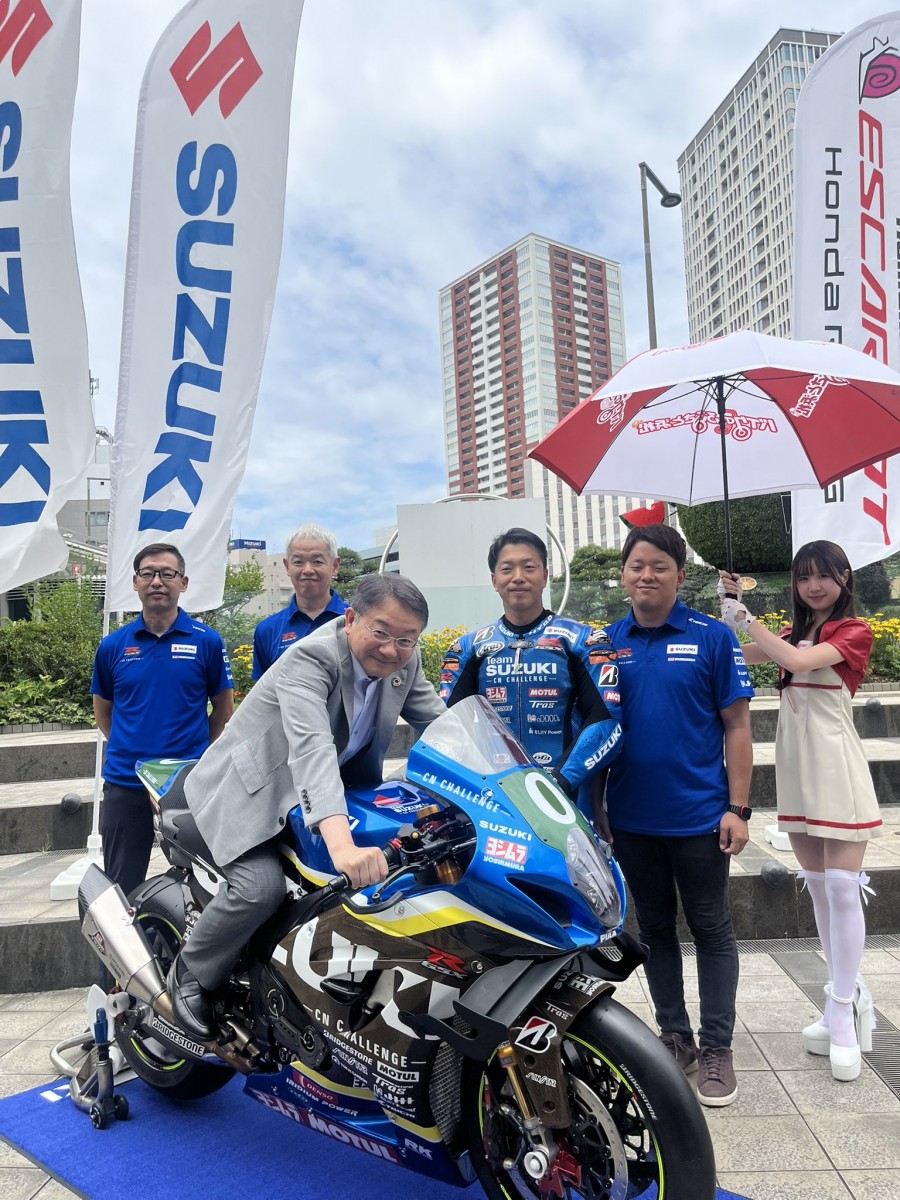 Боссам Suzuki понравилась идея с экологичным CN Challenge GSX-R1000