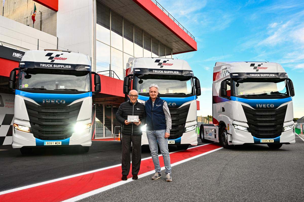 IVECO является официальным техническим партнером MotoGP в области логистики и предоставляет чемпионату тягачи