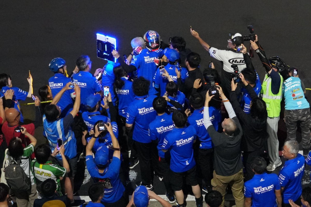 Финиш Suzuka 8 Hours