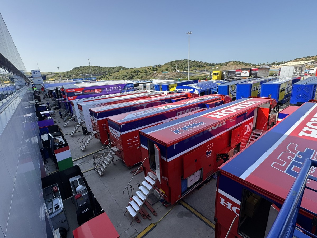 Паддок MotoGP, Circuito de Jerez