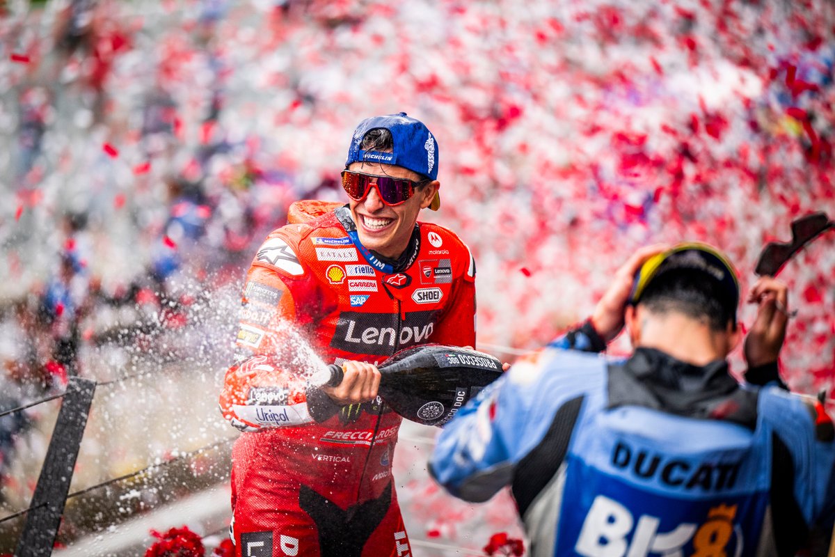 Победа Марка Маркеса в 1000-й гонке MotoGP на Гран-При Австрии