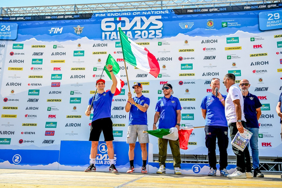 Team Italia на Мотокроссе Наций 2025 под предводительством Кайроли