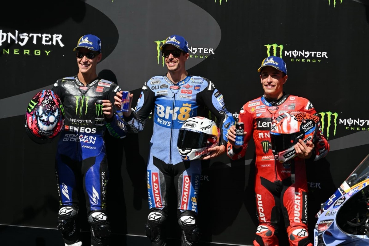ТОП-3 квалификации Гран-При Каталонии MotoGP 2025
