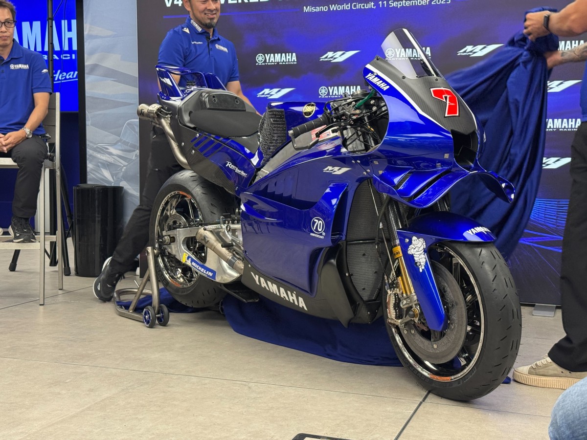 Yamaha V4 официально представлен в Мизано