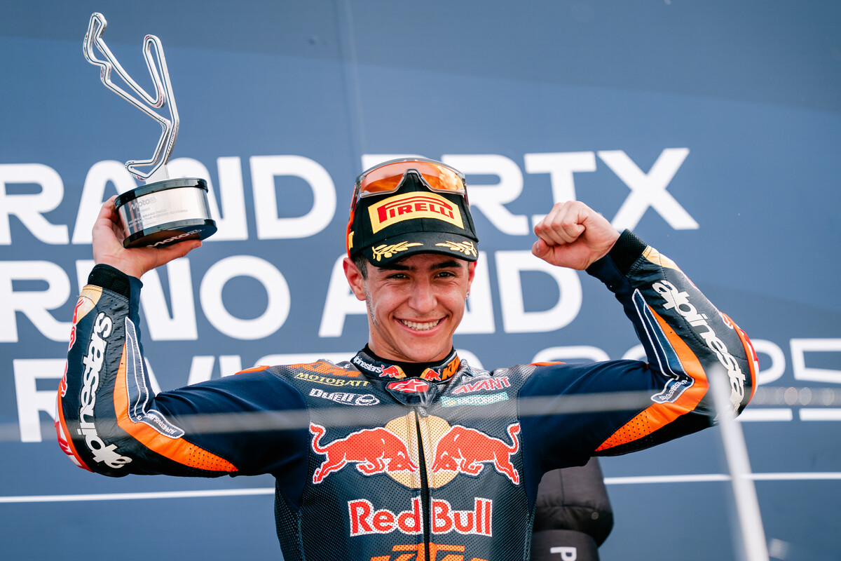 Хосе Антонио Руэда, лидер чемпионата мира по Мото Гран-При Moto3