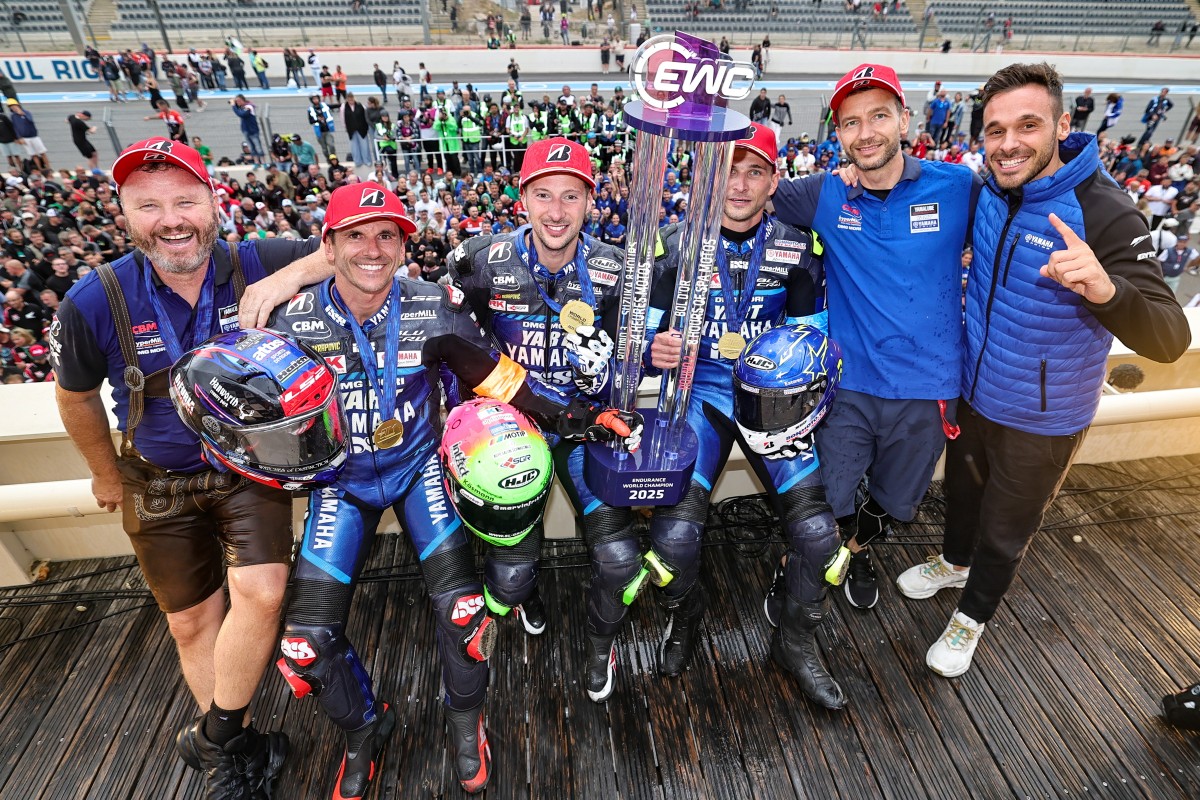 YART Yamaha - чемпионы FIM EWC 2025