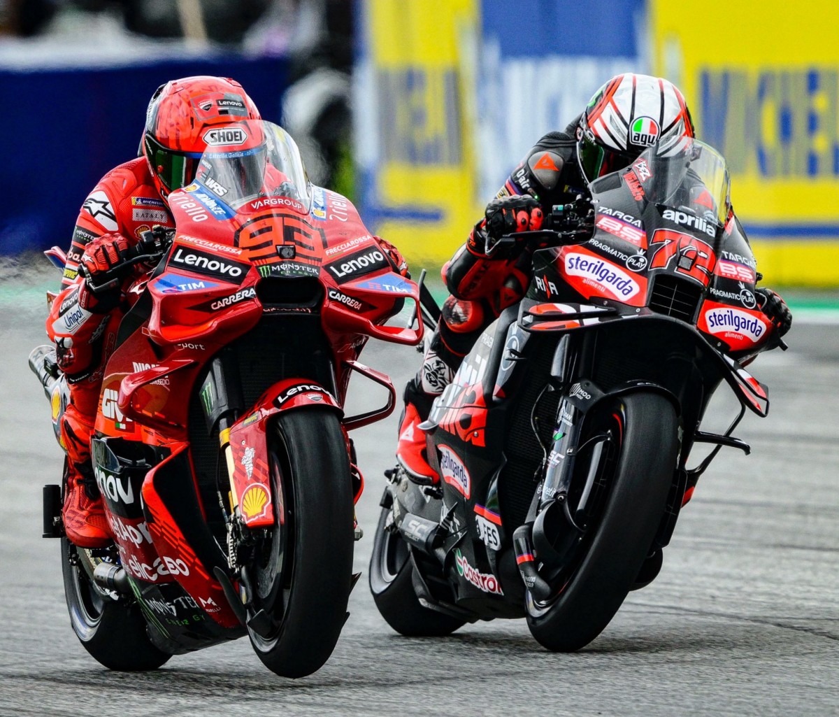 Aprilia медленно догоняет Ducati в MotoGP