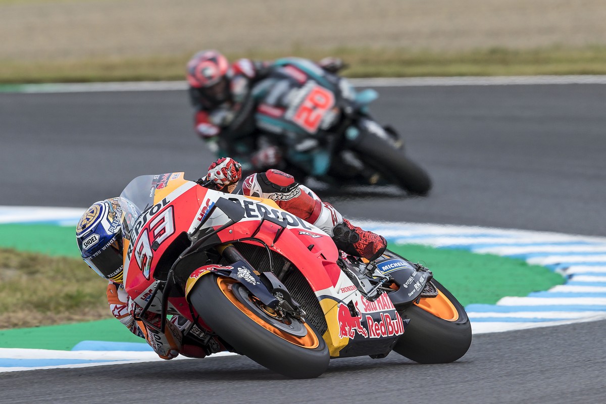 Марк Маркес и Фабио Куартараро, Гран-При Японии MotoGP 2019