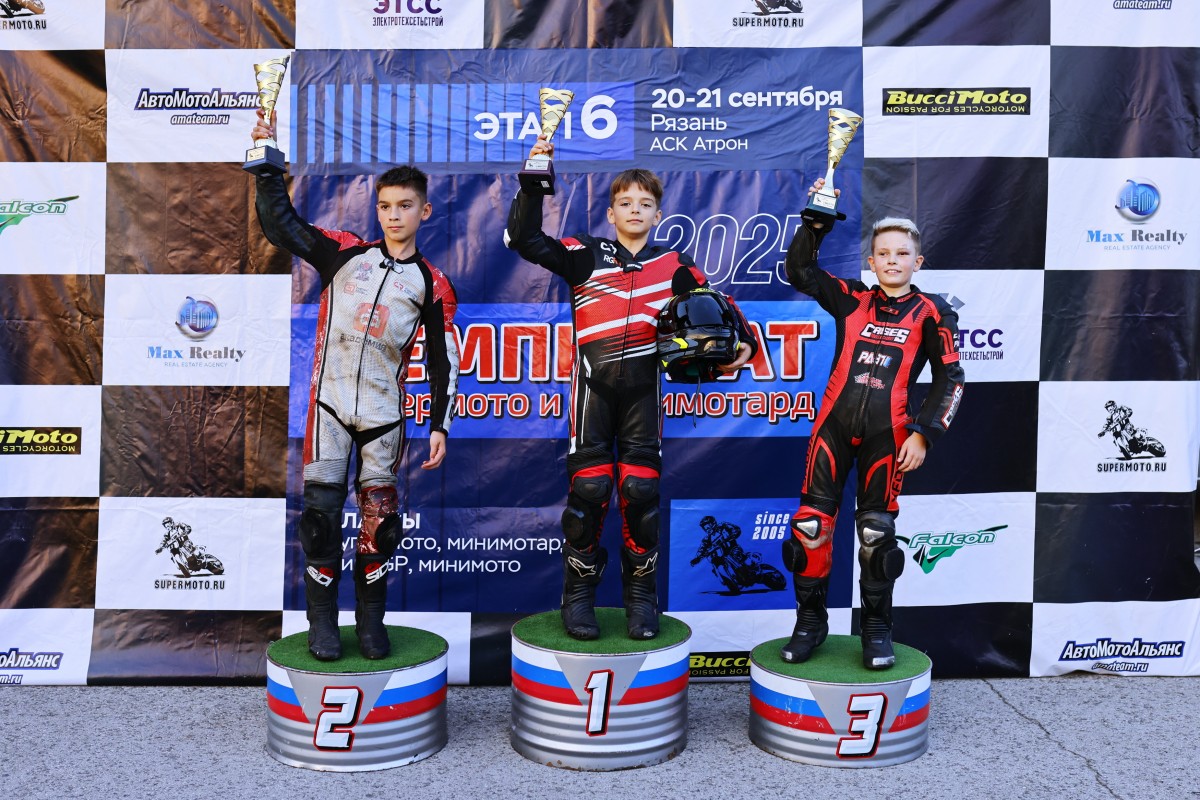 Подиум класса MiniGP 160