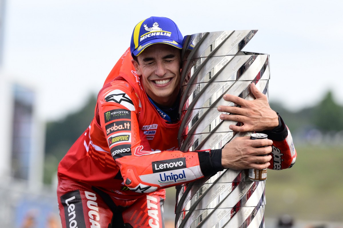 Марк Маркес не скрывал слез счастья сегодня