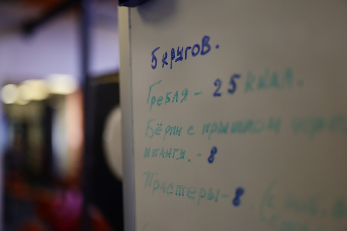 Тренировка в Челлендж Фитнесе
