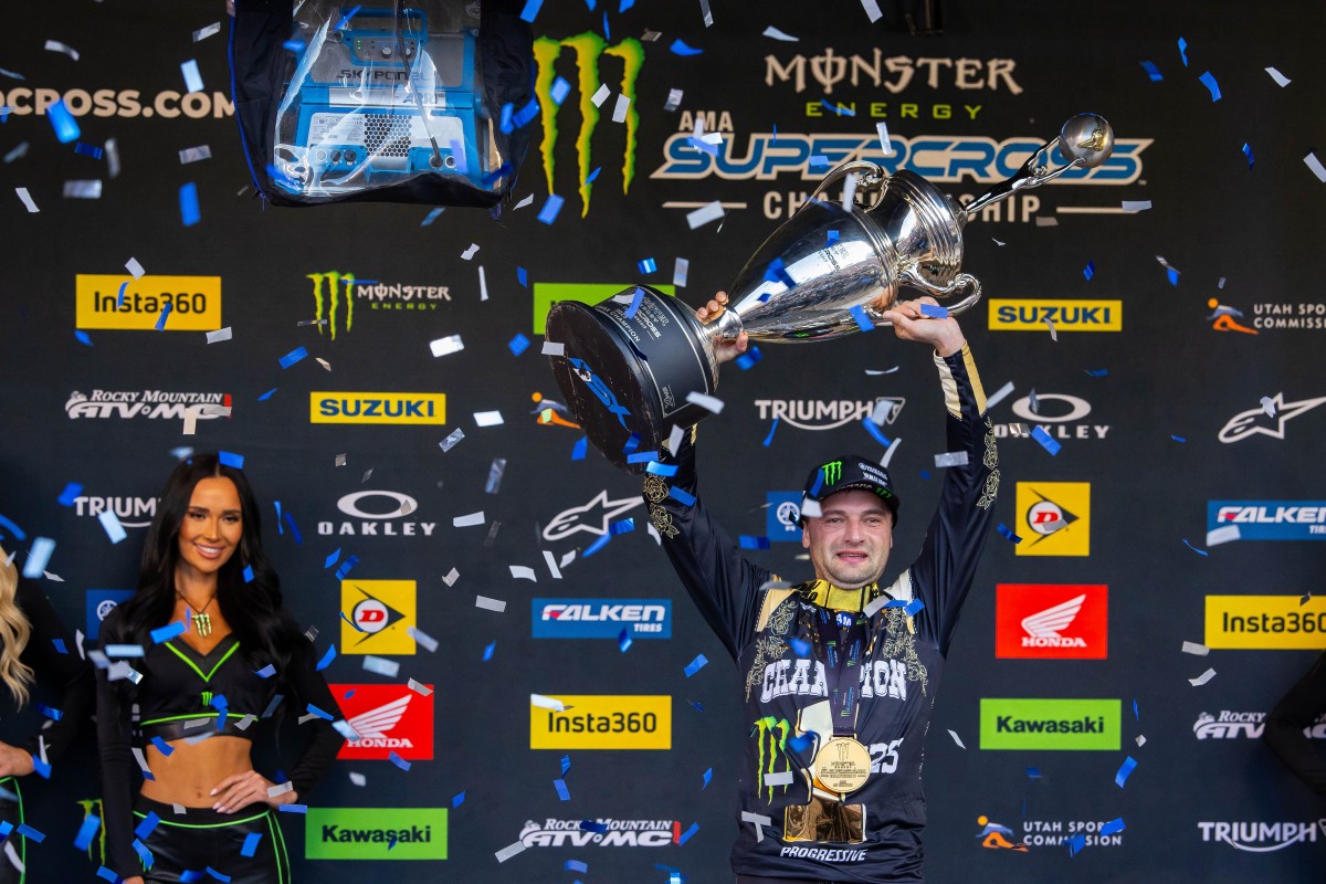 Купер Уэбб, 3-кратный чемпион AMA Supercross 450SX