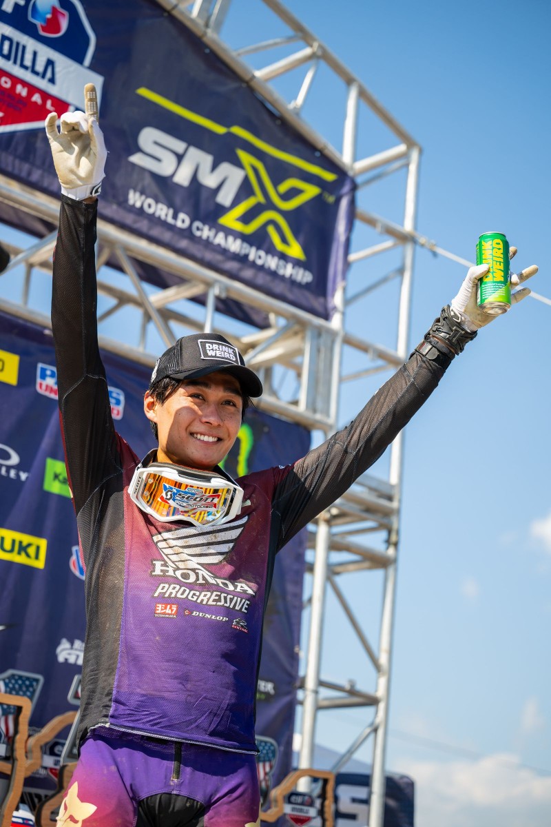 Йо Симода стал чемпионом SMX 2025 в классе 250
