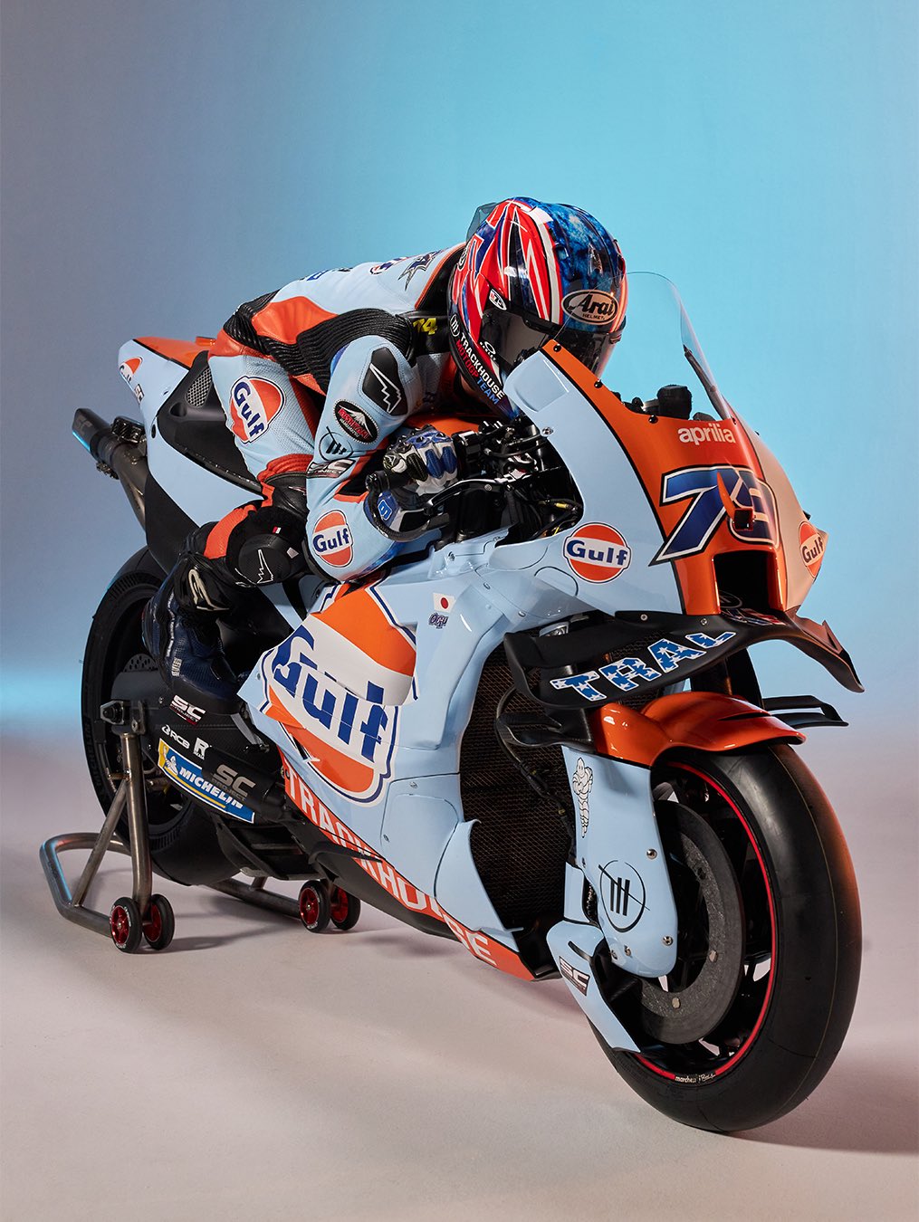 Aprilia RS-GP25 TrackHouse Racing / Gulf на Гран-При Индонезии