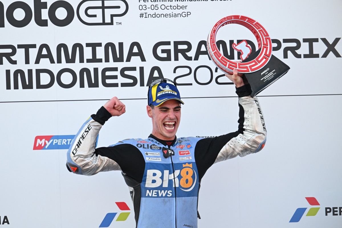 Фермин Альдегер, победитель Гран-При Индонезии MotoGP 2025