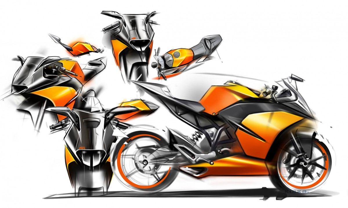 Дизайна KTM RC390 Кристофа Тойбля