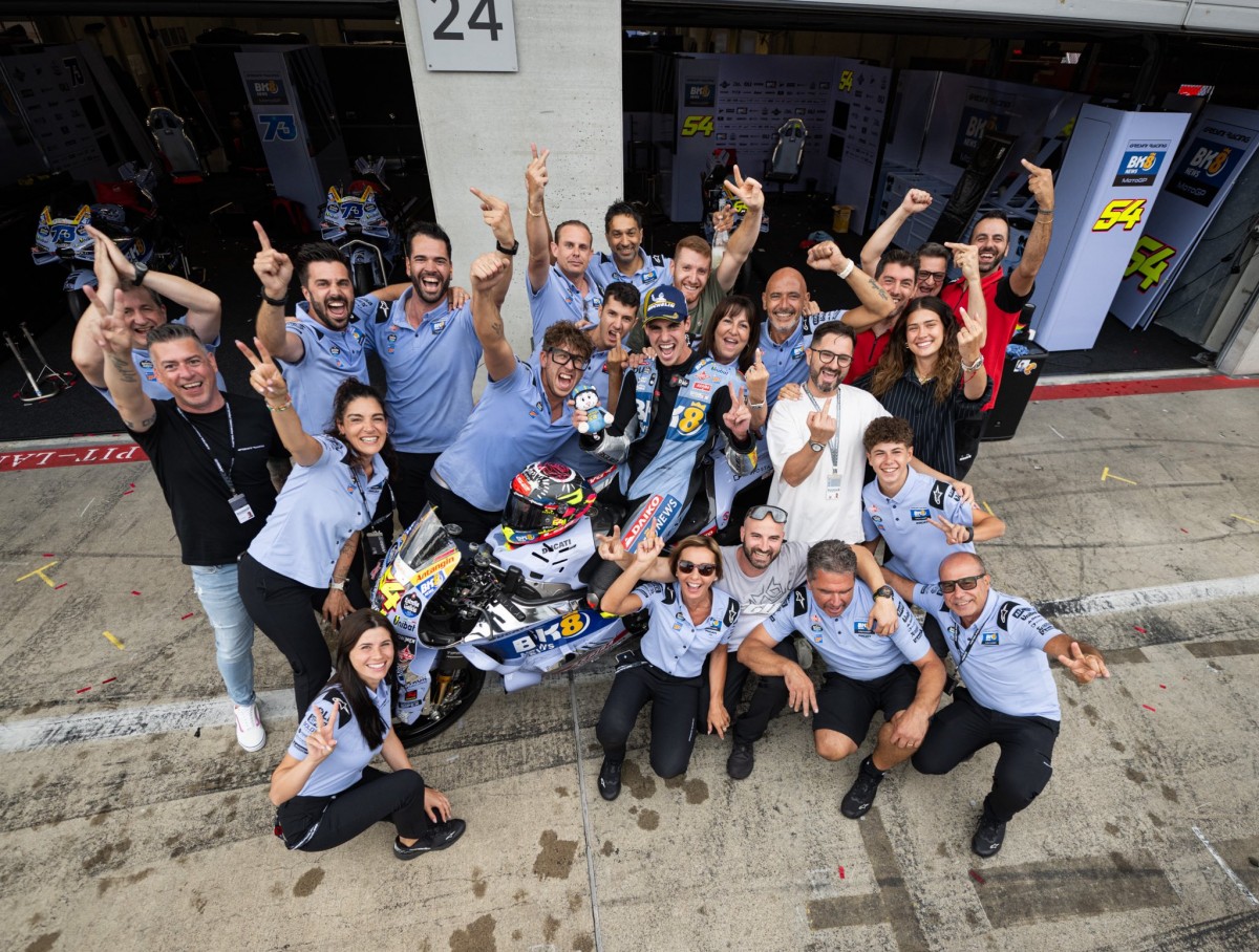 Gresini Racing - самая счастливая семейная команда MotoGP