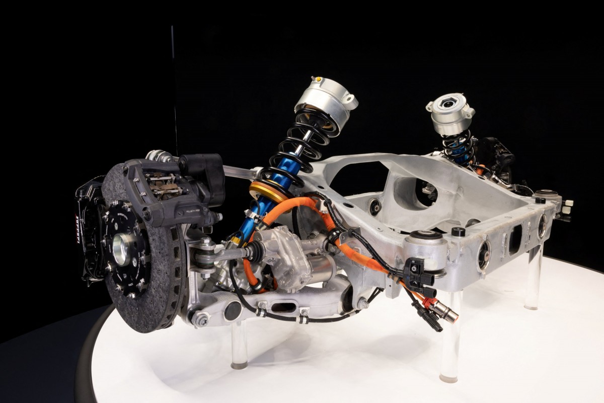 Подвеска и тормоза Ferrari Elettrica