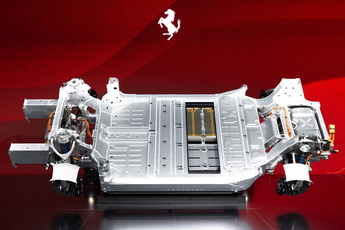 Шасси Ferrari Elettrica