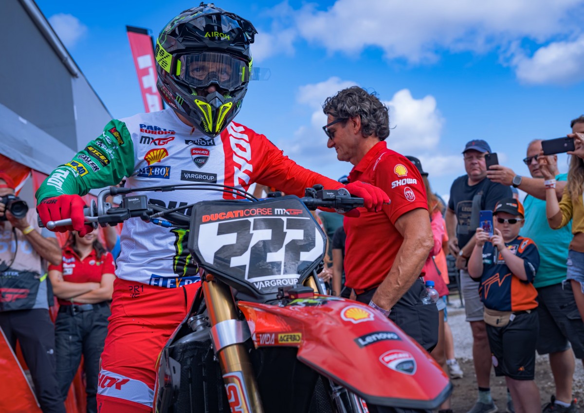 Легенда мотокросса Антонио Кайроли на Ducati дебютирует в AMA Pro Motocross 2025
