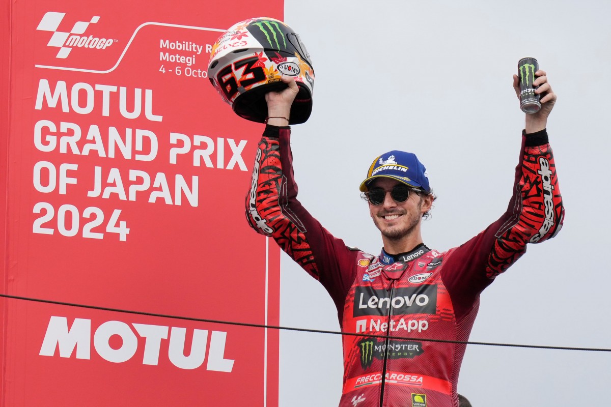 Пекко Баньяя доминировал на Гран-При Японии MotoGP 2025