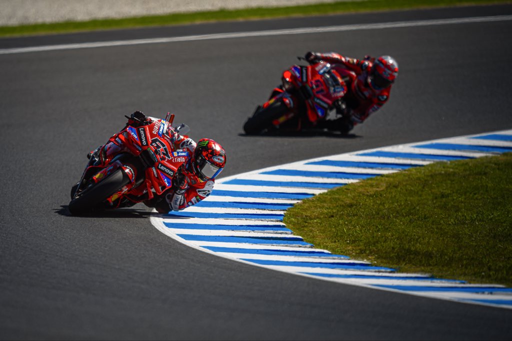 Пекко Баньяя и Миккеле Пирро на Гран-При Австралии