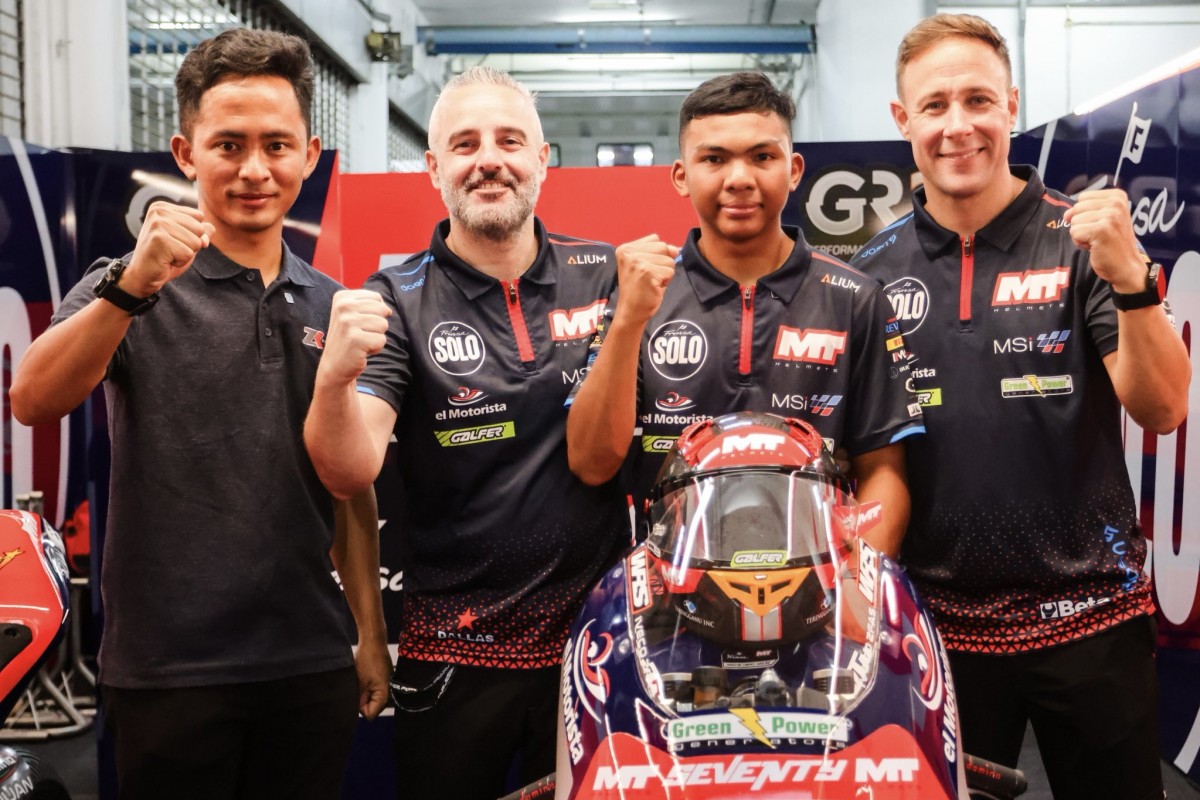 Один из лидеров чемпионата Испании и FIM JuniorGP Хаким Даниш дебютировал в Moto3